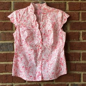 Lilly Pulitzer Shrimp Top